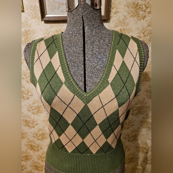 Limited Y2k x-small VINTAGE sweater vest - Picture 2 of 7